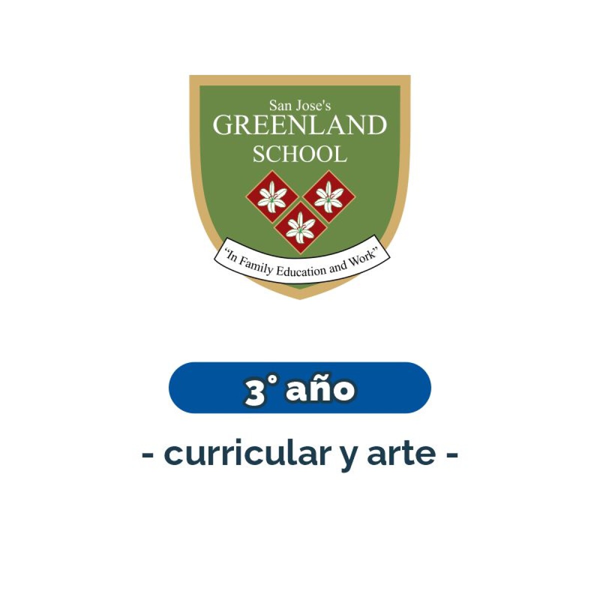 Lista de materiales - Primaria 3° año curricular y arte - Greenland 