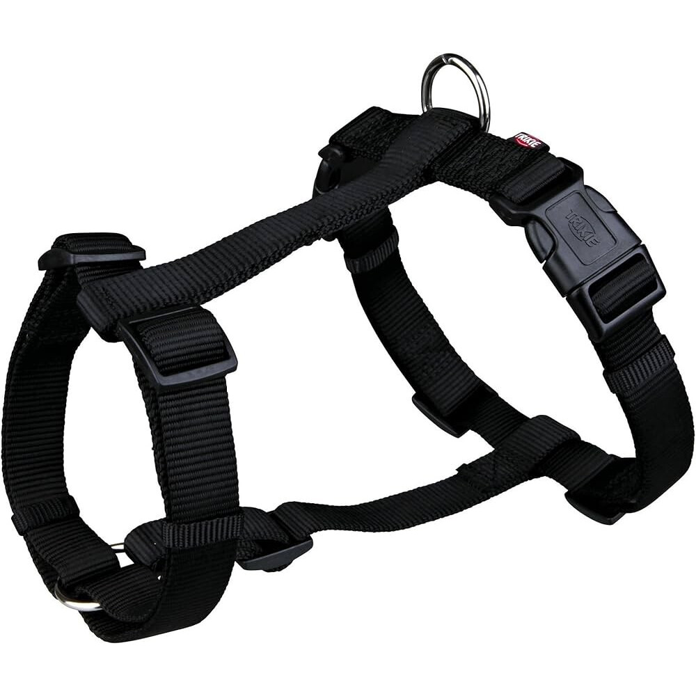 PREMIUM H-HARNESS, M–L: 52–75 CM/20 MM, BLACK PREMIUM H-HARNESS, M–L: 52–75 CM/20 MM, BLACK