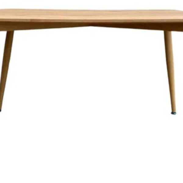 Mesa Comedor Eames Margot Rectangular 120x80 Acabado Premium Marrón 1