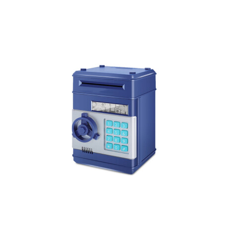 Alcancia Caja Fuerte Infantil Azul