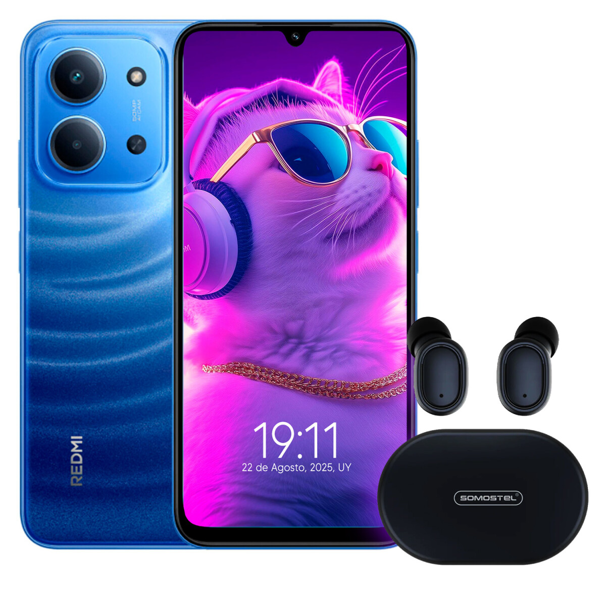 Xiaomi Redmi 15c 8/128 Gb + Regalo - AZUL 