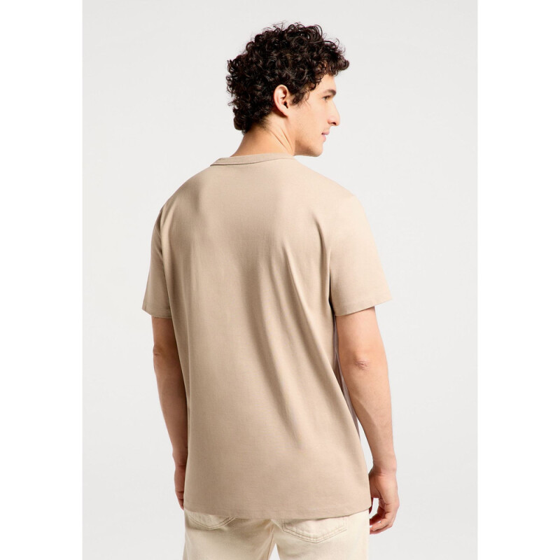 CAMISETA MM MASC MARROM MEDIO