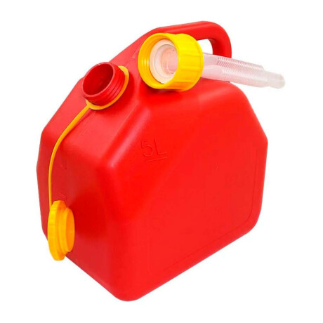 Camping Bidon Plastico 5Lts Con Tapon Cebador