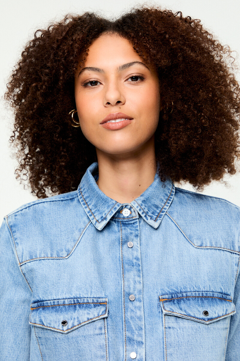 CAMISA DENIM CLARA Jean