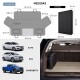 Cubre Asiento Auto Perro Protector Rigido Impermeable Nala Cubre Asiento Auto Perro Protector Rigido Impermeable Nala