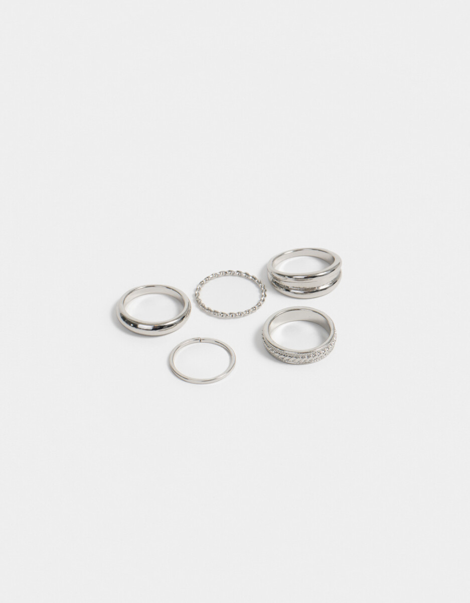 Set De Anillos Essential 