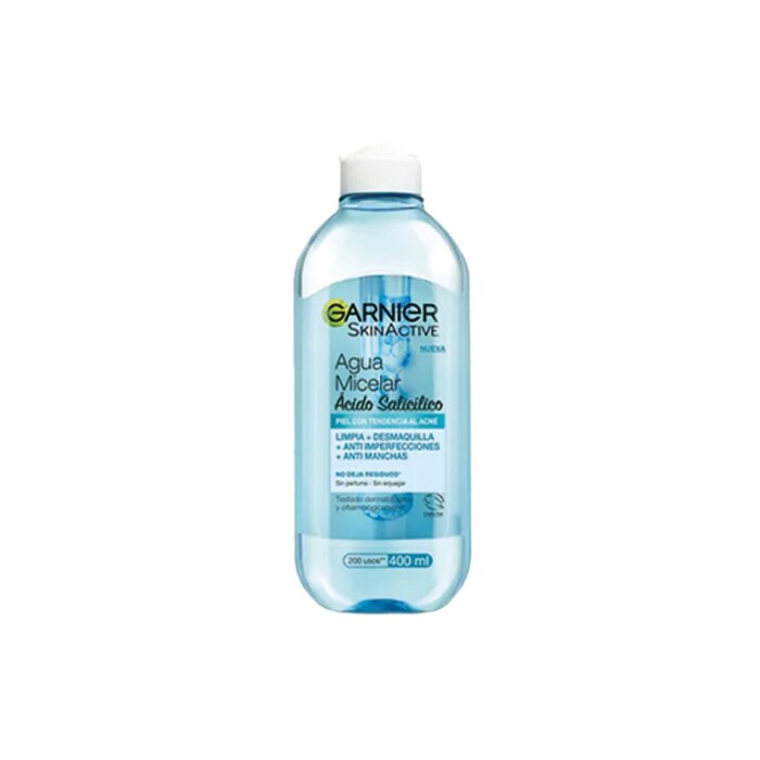 GARNIER SKINACT ANT ACNE MICELLAR 400ML única