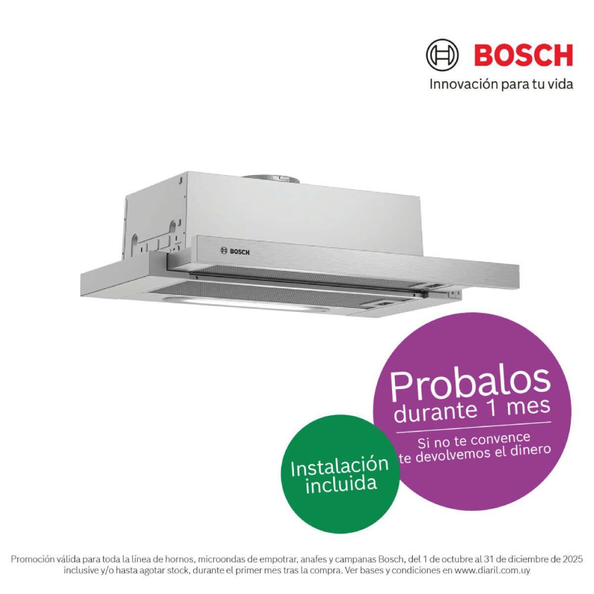 Campana telescópica Bosch 60 Cm 