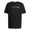 REMERA ADIDAS M FTB WC MAP T HOMBRE KB2532 Negro