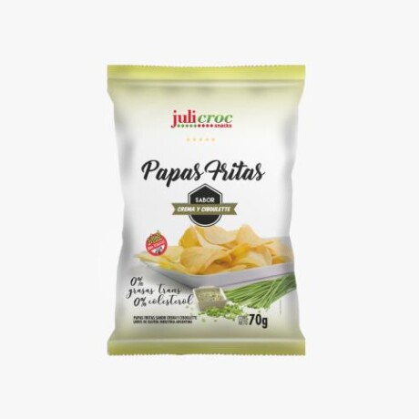 NAT-PAPAS FRITAS 70g CREMA Y CIBOULETTE X 16 NAT-PAPAS FRITAS 70g CREMA Y CIBOULETTE X 16