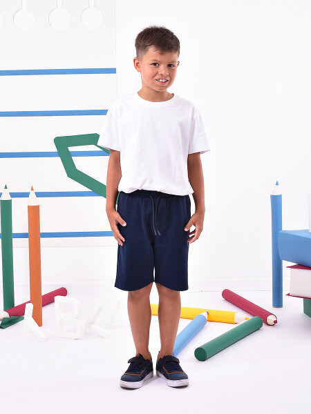 SHORT DEPORTIVO AZUL