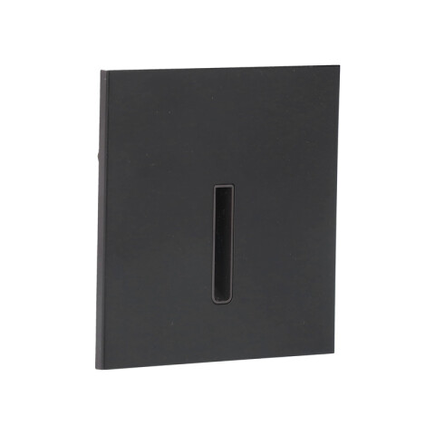 Luminaria d/embutir LED cálida 1,5W IP65 90° negro IX4802