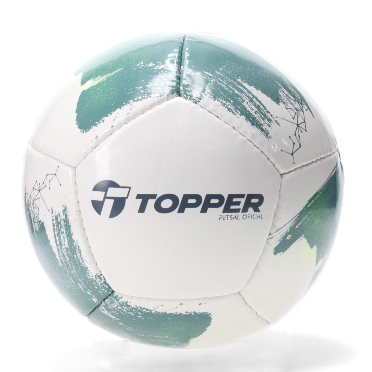 Pelota Topper Ultimate V - Blanco - Verde 