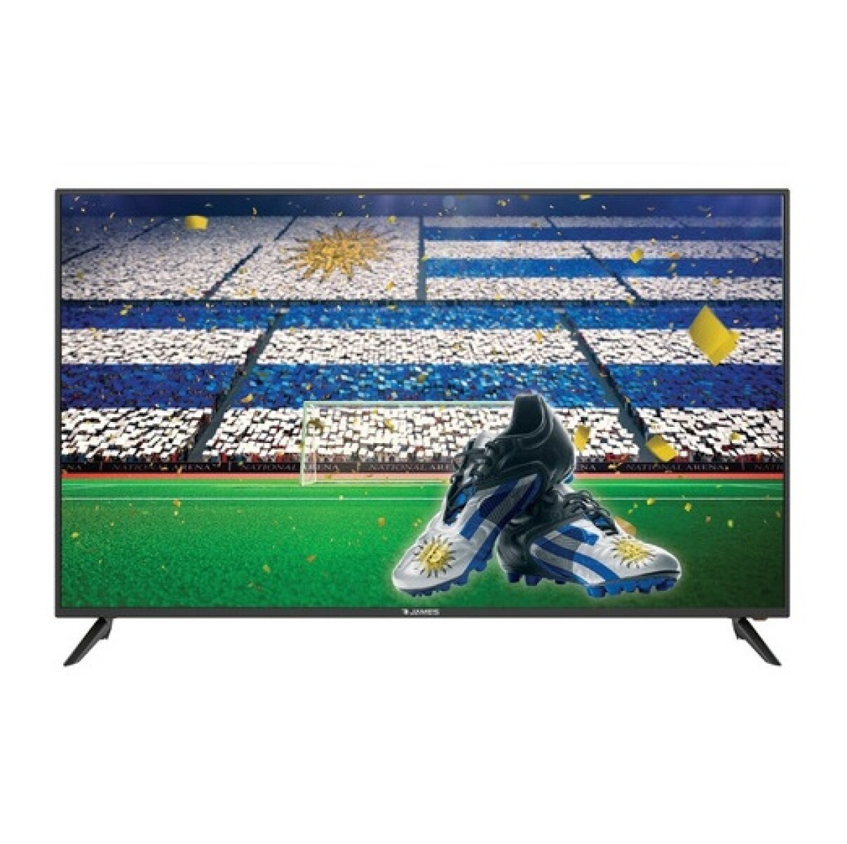 Tv Led James 50 Televisor Hd Sintonizador Digital S50n3 Dimm Negro 