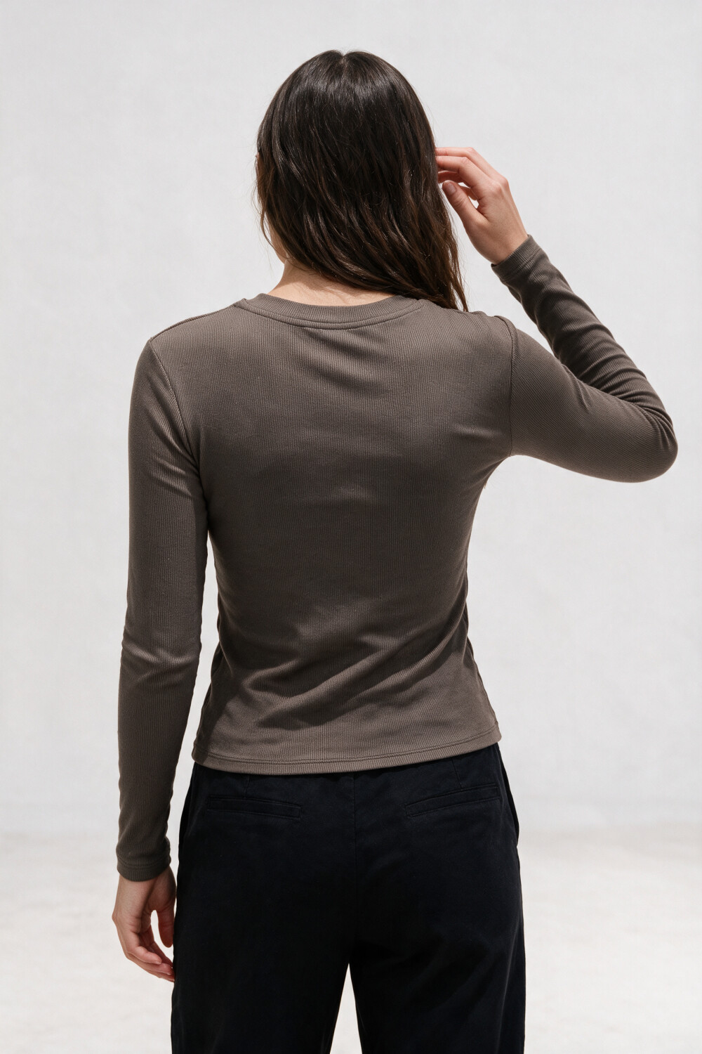 Remera Hanoir Taupe Claro
