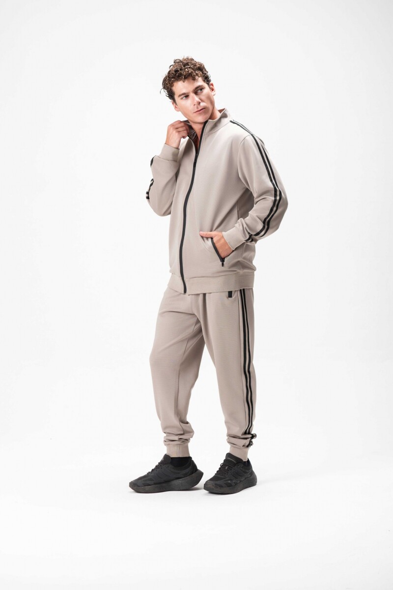 Conjunto Lineas Beige