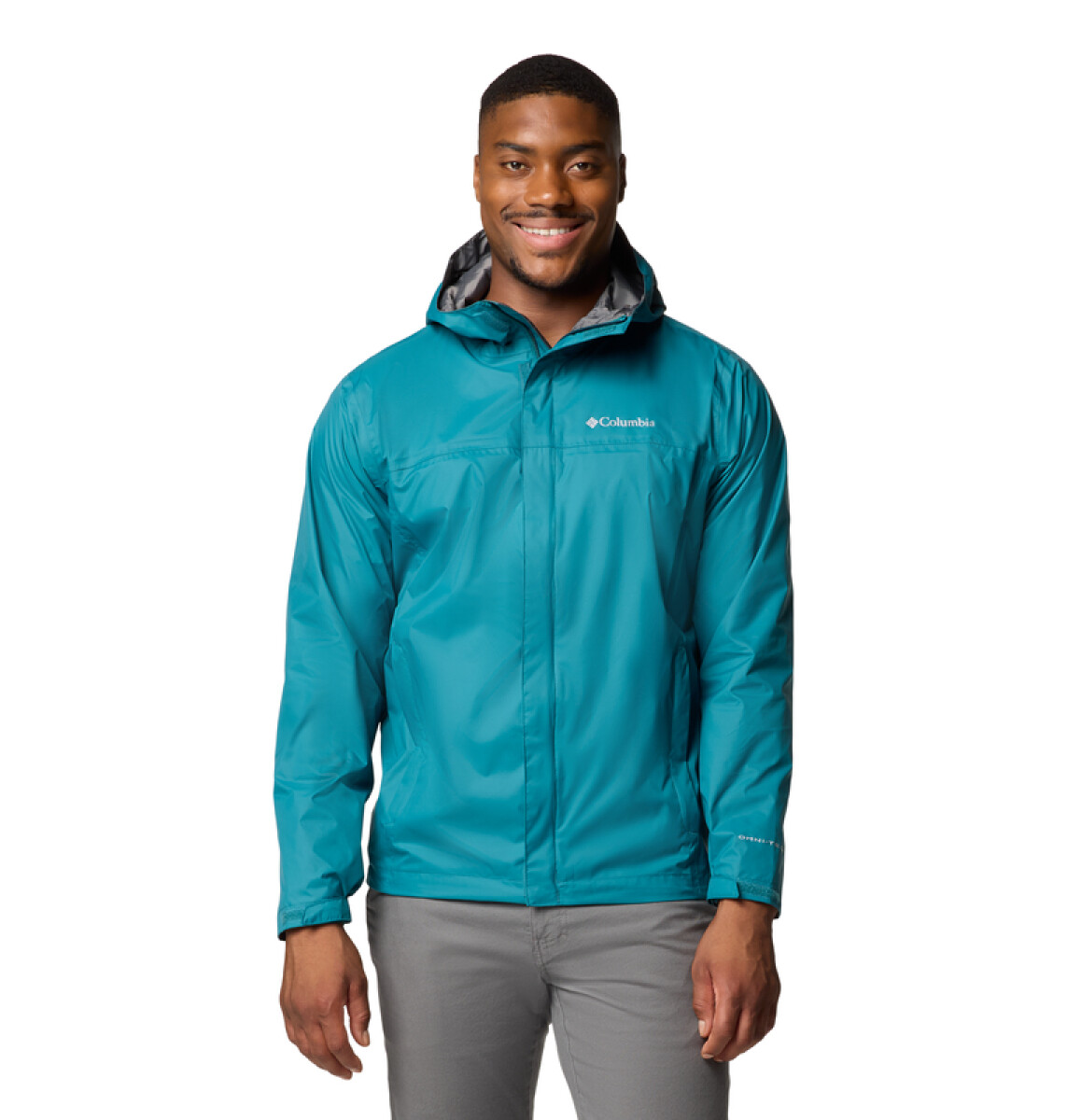 Campera Watertight II Hombre - River Blue, Circular Linescape 