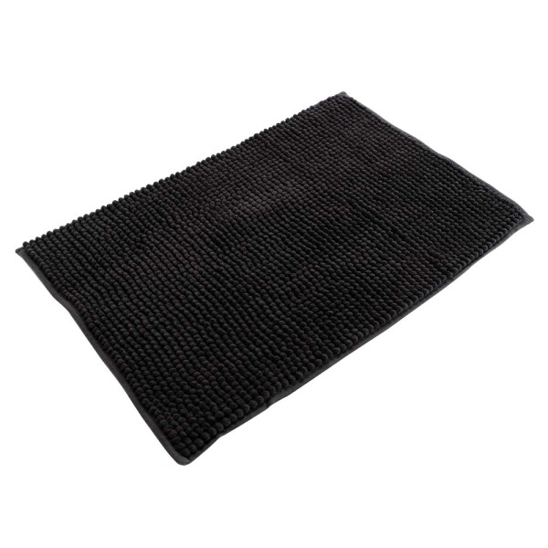 SET DE BAÑO CORTINA + ALFOMBRA + CESTO NEGRO SET DE BAÑO CORTINA + ALFOMBRA + CESTO NEGRO