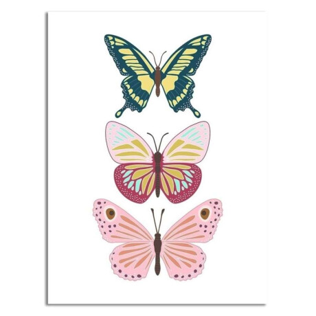 Cuadro Canvas 30X40Cm Mariposas 2 Cuadro Canvas 30X40Cm Mariposas 2