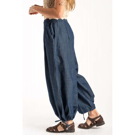 Jean Wide Leg Balloon Denim