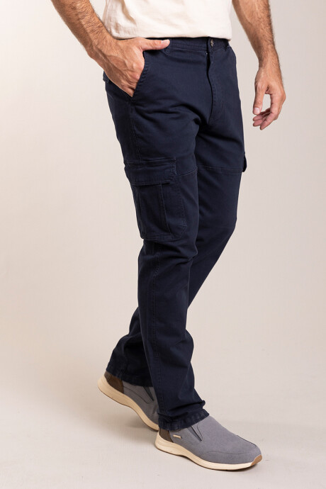 PANTALON CARGO DUOMO POLANCO Azul Marino