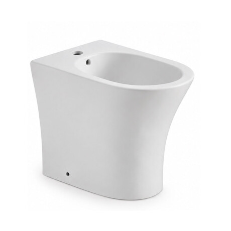 Bidet 1 Agujero Con Transferencia Blanco Br - 52,5X35X40,5 000