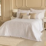 Edredón Capitone 400 hilos Beige 2.50×2.50 m