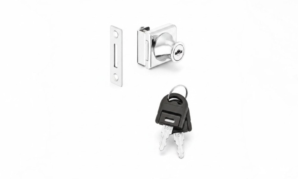 Cerradura para puerta de vidrio de aplicar 233.20.440 Cerradura Para Puerta De Vidrio De Aplicar 233.20.440