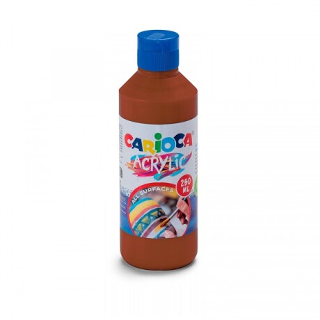 Pintura Acrilica Carioca 250 ml Marrón