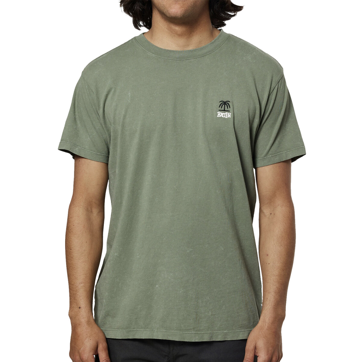 Remera Katin K Palm Emb Tee Verde 