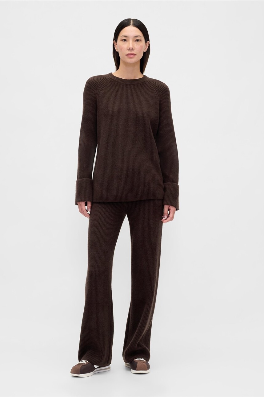 Buzo Cashsoft Mujer Terra Brown Hthr