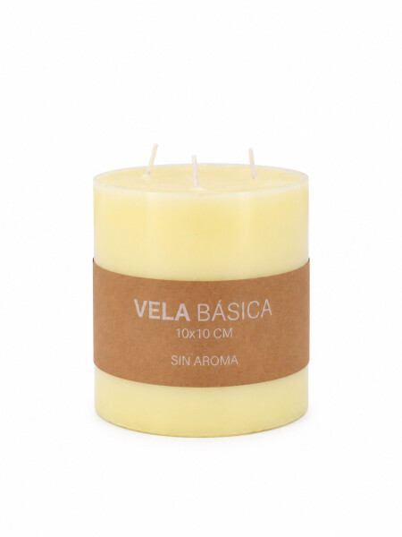 VELA SIN AROMA BLANCO (V)