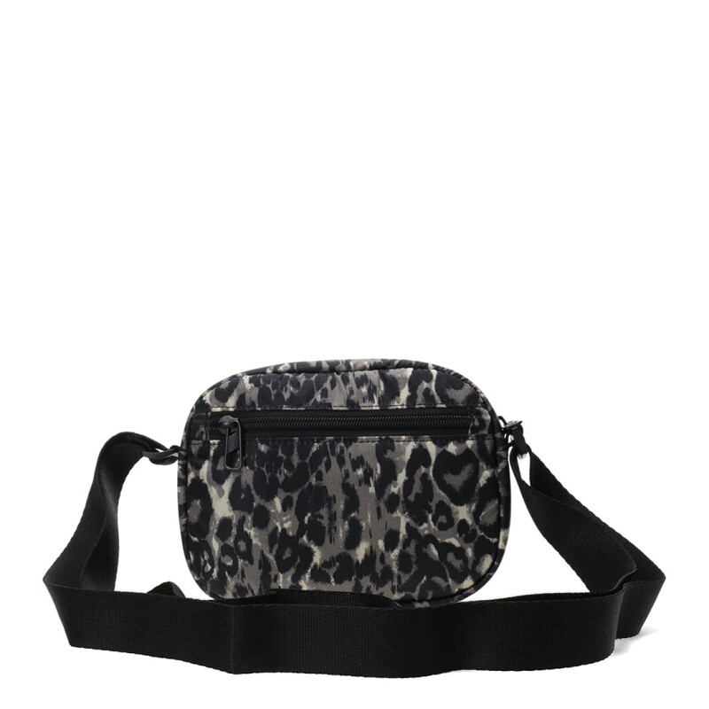 Cartera Puma Pop Crossbody Bag Negro - Leopardo