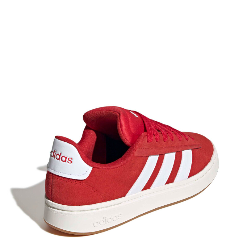 Championes de Hombre Adidas Grand Court Alpha Rojo - Blanco
