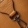 Mini bag Olivia en cuero graneado Cuoio