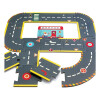 Puzzle 26 piezas Crazy Motors Giant City Circuit Djeco Puzzle 26 piezas Crazy Motors Giant City Circuit Djeco
