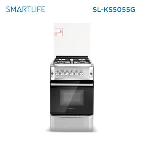 Cocina A Gas Con Grill Smartlife Silver SL-KS5055G Cocina A Gas Con Grill Smartlife Silver SL-KS5055G
