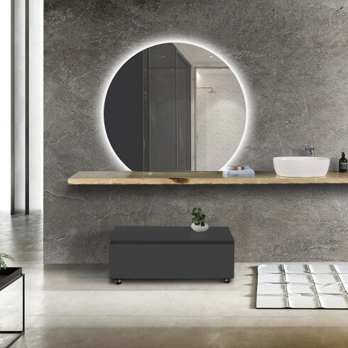Mueble de Baño Aqualia Gris 90 cm 000