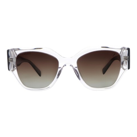 Lentes de Sol Chilli Beans Delhi Transparente - Marrón