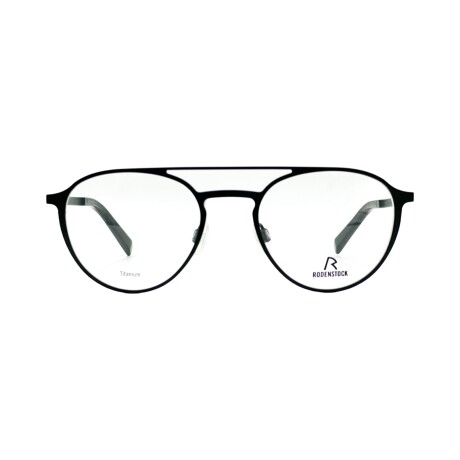 Rodenstock Redondo Oversize Doble Barra Negro Mate Rodenstock Redondo Oversize Doble Barra Negro Mate