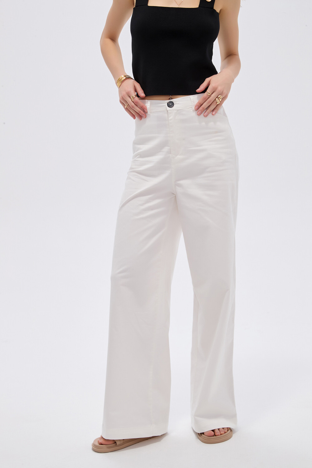 Pantalon Aysen Marfil / Off White