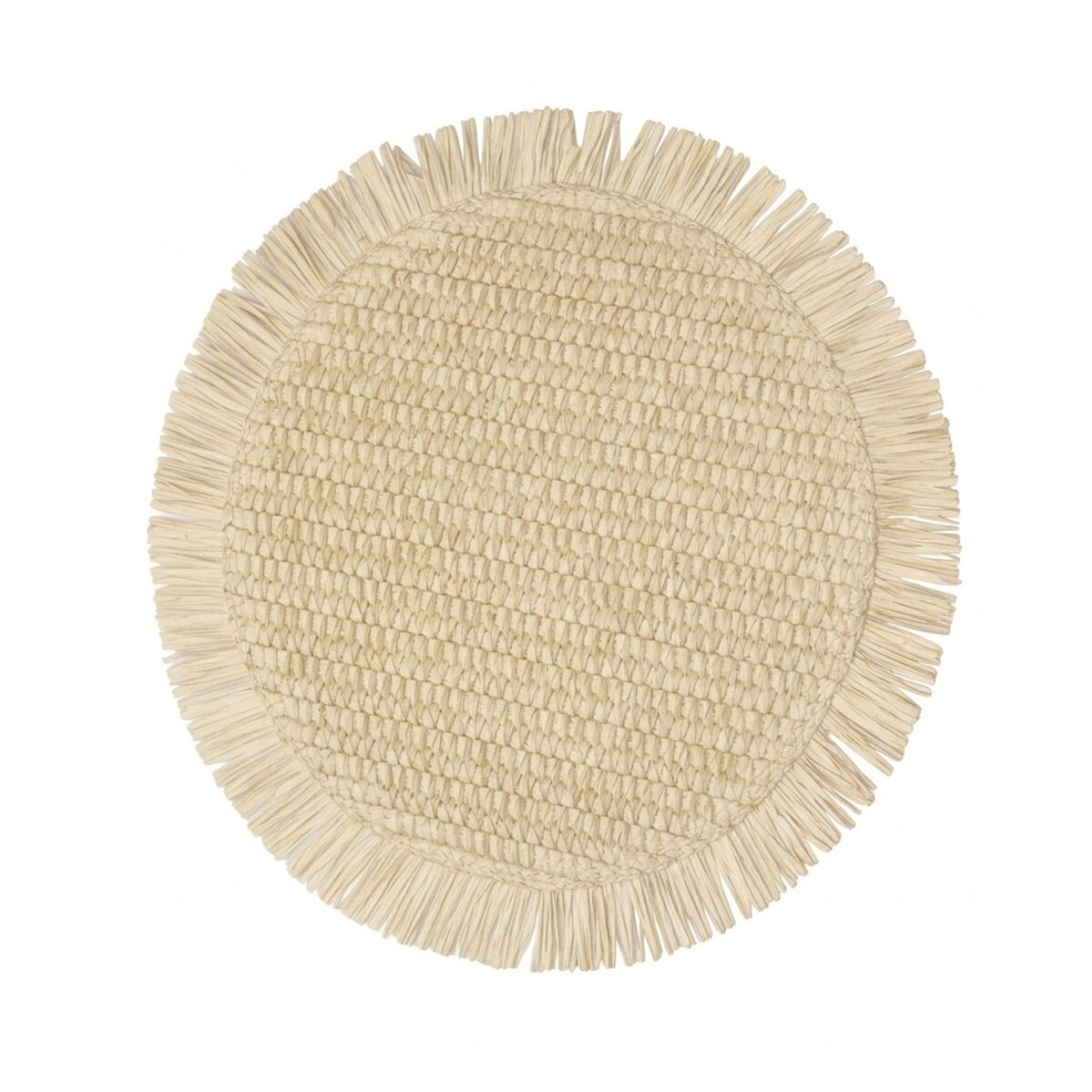 INDIVIDUAL RED BEIGE CL C/FLECOS 37CM 