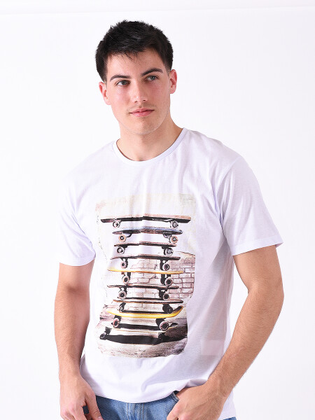 REMERA NORFOLK BLANCO