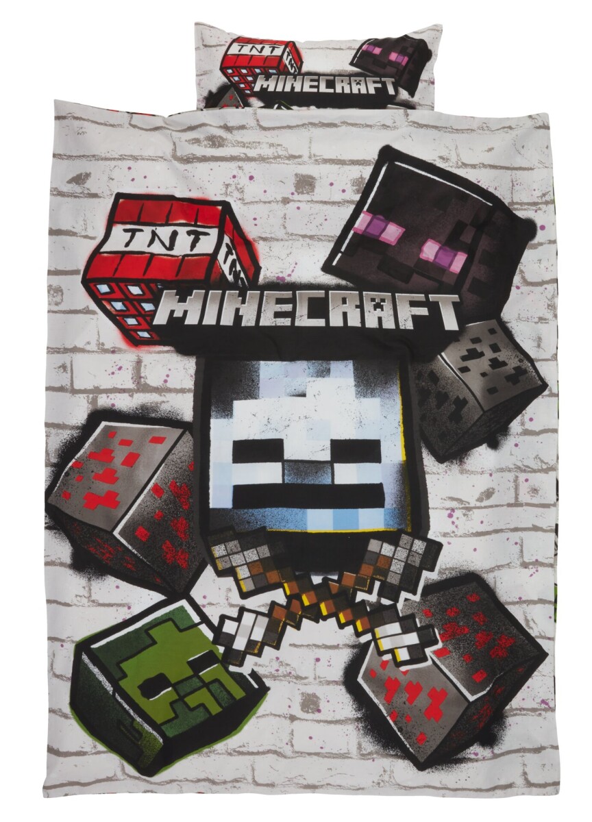 Juego funda nórdica MINECRAFT 155x220 gr 