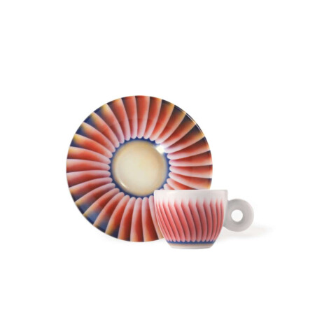 Set De 2 Tazas Para Espresso Judy Chicago Illy Art Collection