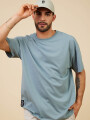 T-SHIRT DEICO RUSTY Azul Piedra