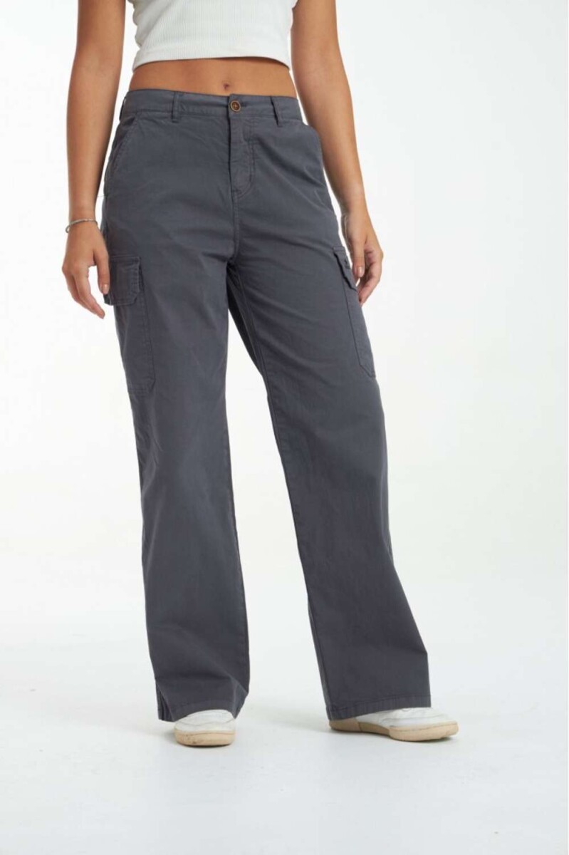 Pantalón cargo Lana - Dark Grey 