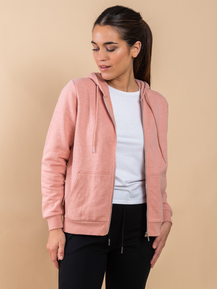 Campera Deportiva Básica - Coral 