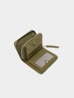 Cartera Con Textura Suave verde