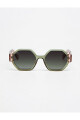 Lentes Tiwi Valette Shiny Bicolor Green / Pink With Burgundy Grad